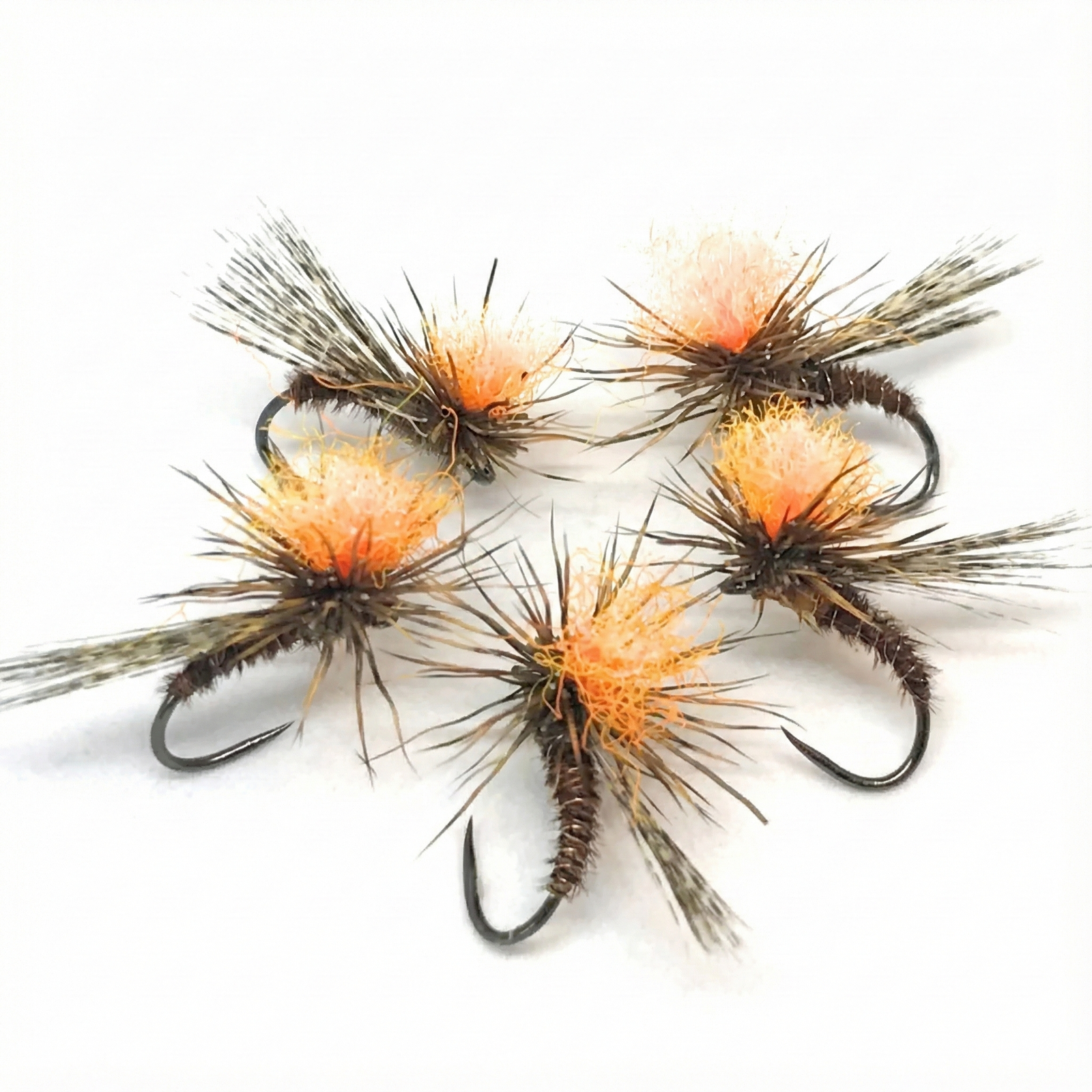 Roe Parachute Hi Vis Orange Dry Fly <p>  3 artificiali.