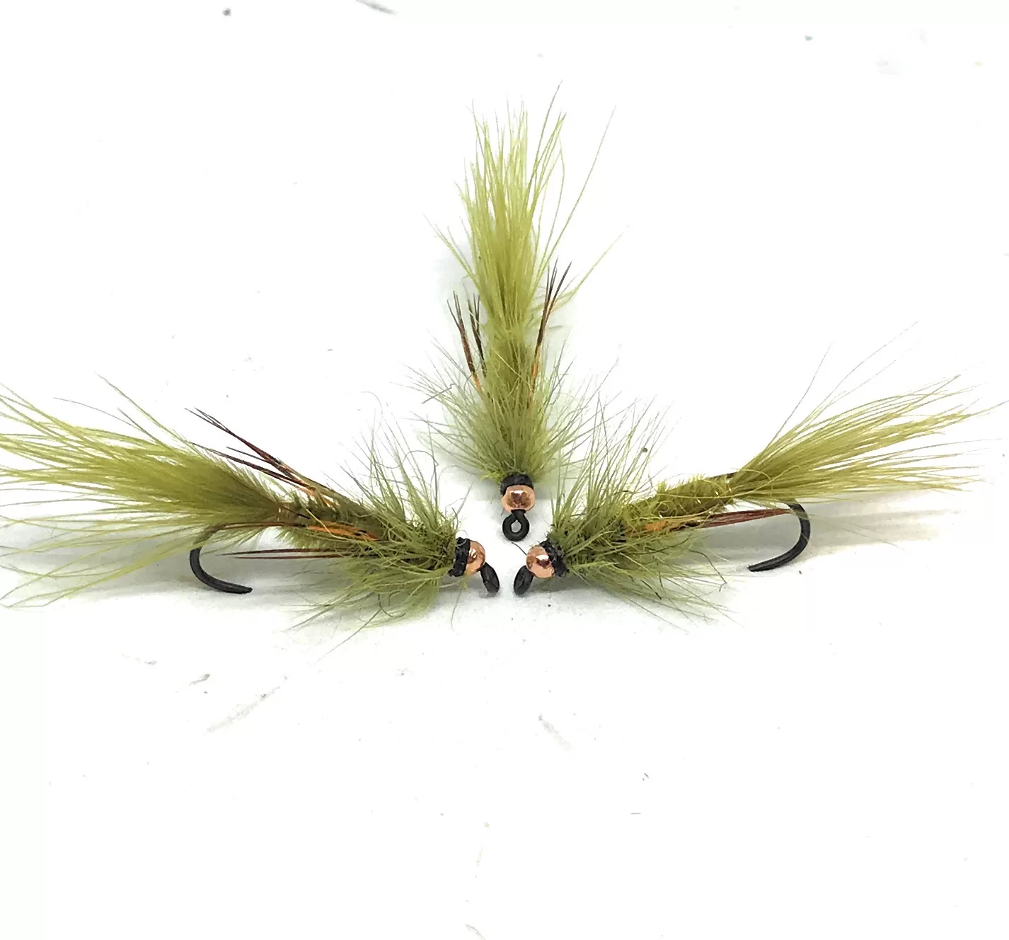 Damsel Nymph Olive   Nymph <p> 3 artificiali. – featured