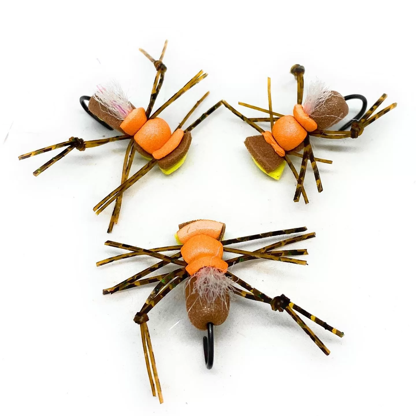 Fat Albert Brown & Orange Dry Fly <p> 3 artificiali. – featured
