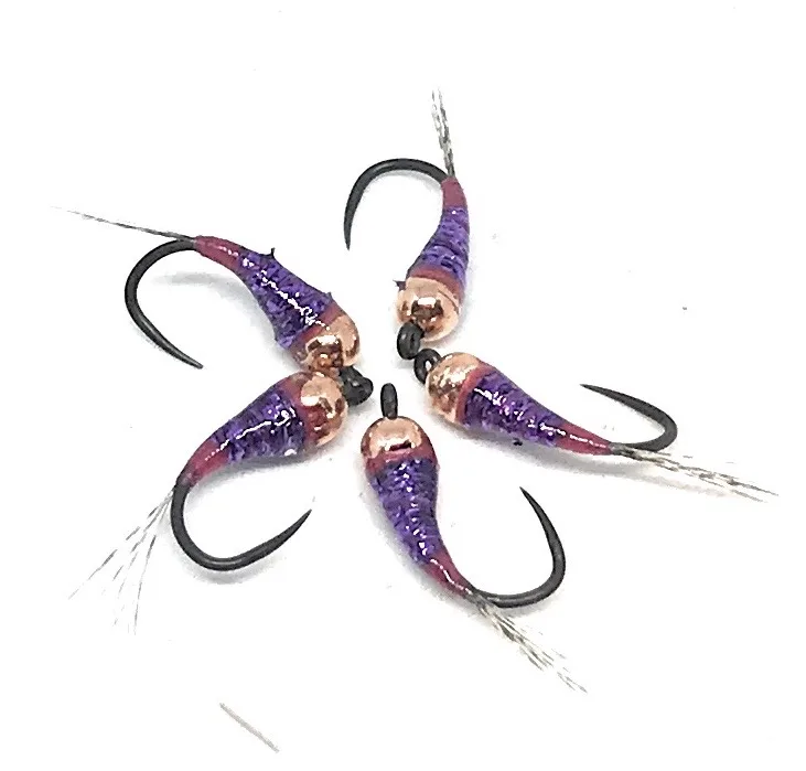 Perdigones Purple & Pink   Nymph <p> 3 artificiali. – featured