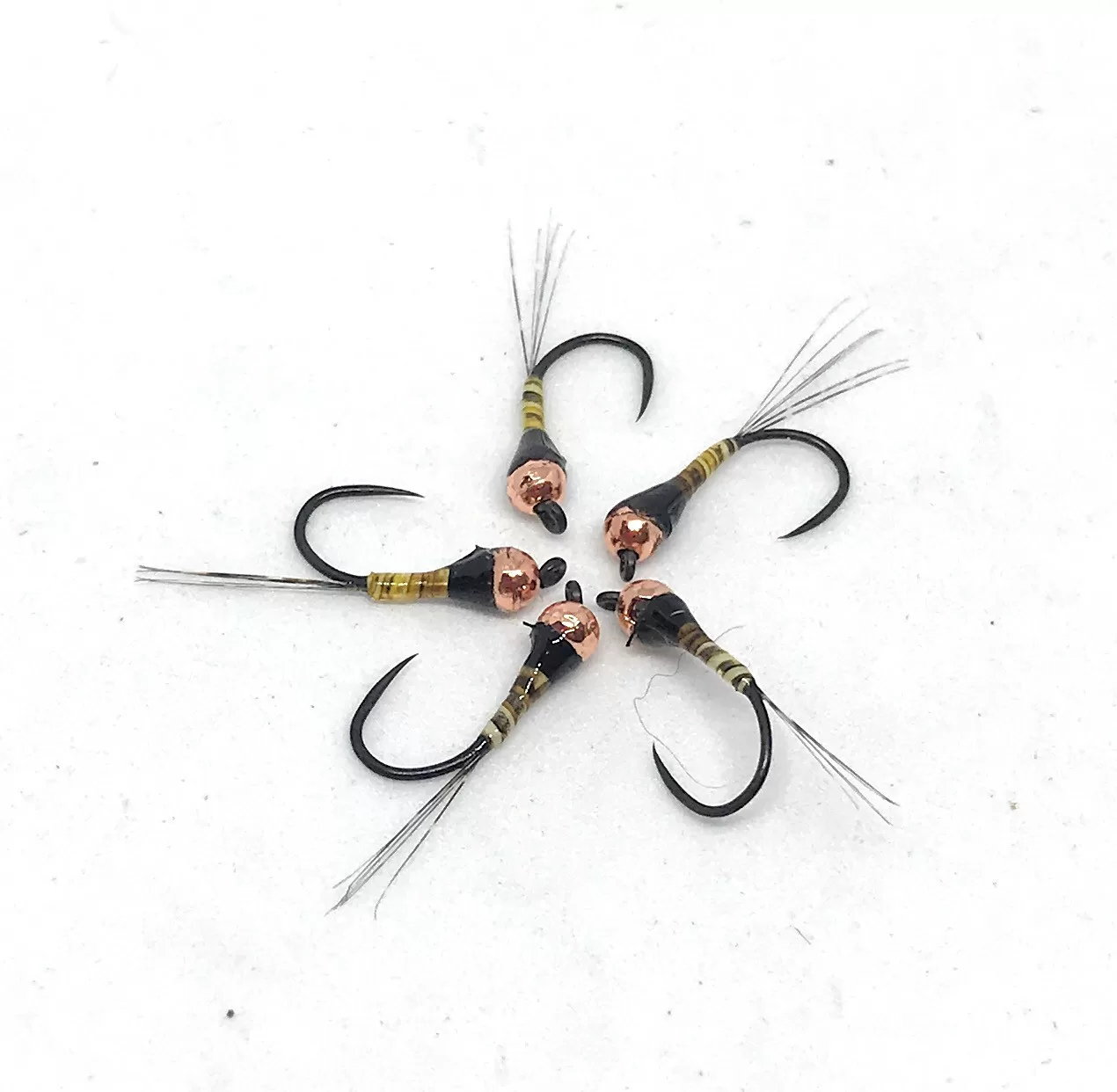 Perdigones Serie Quill Golden Yellow   Nymph <p> 3 artificiali. – featured