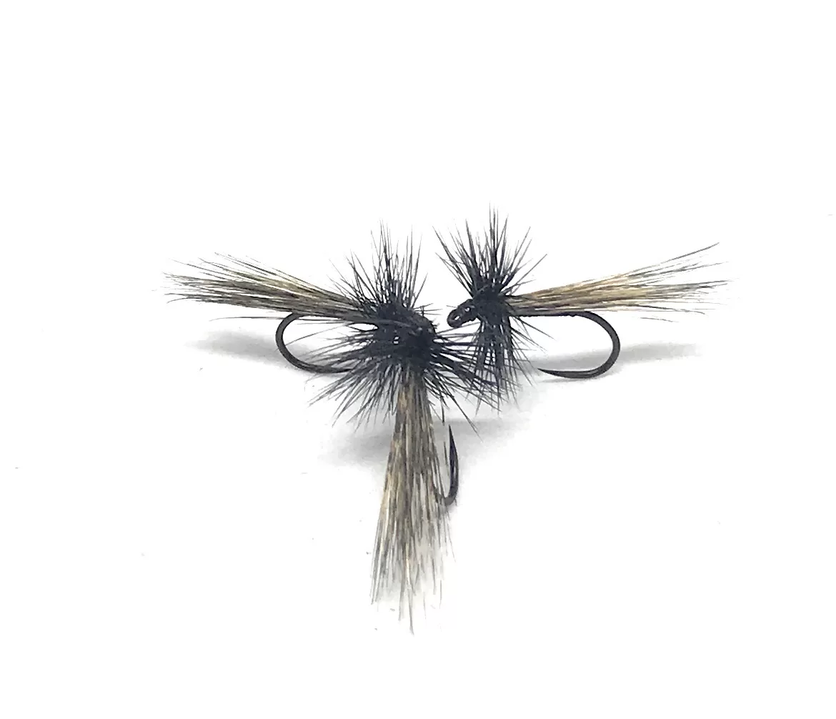 Plecottero in Pardo Dry Fly <p> 3 artificiali. – featured