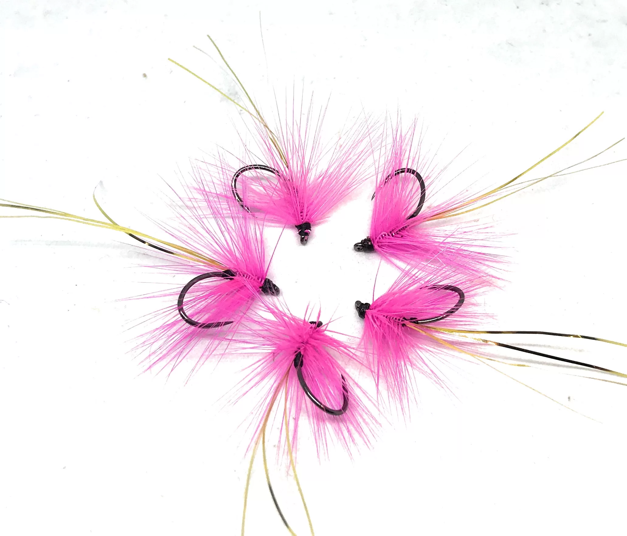 Still Water Black & Fuchsia Wet Fly <p> 3 artificiali. – featured