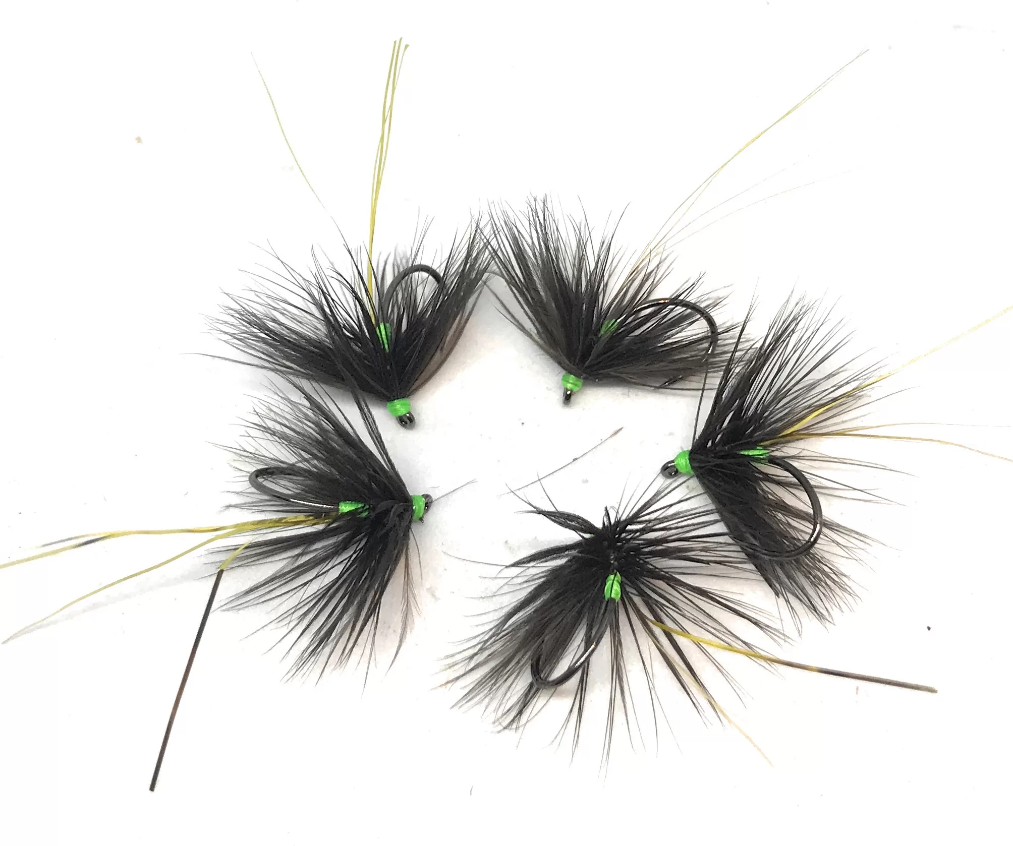Still Water Black & Green Wet Fly <p> 3 artificiali. – featured