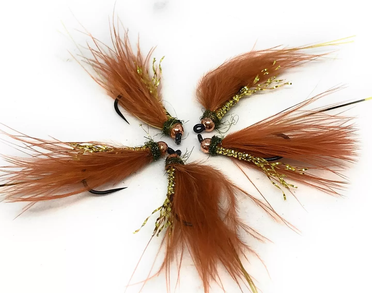 Attractor Rusty Brown Streamer <p> 3 artificiali. – featured