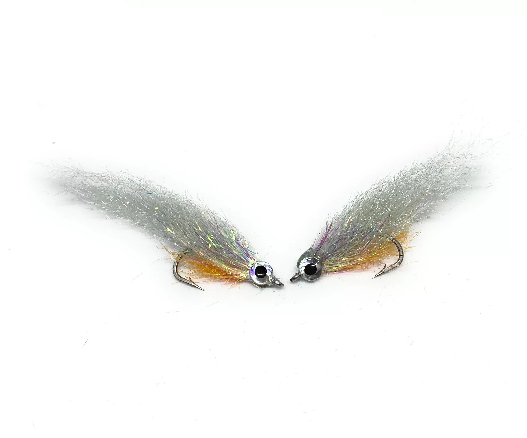 Micro Minnow Grey Saltwater Fly <p> 2 artificiali. – featured