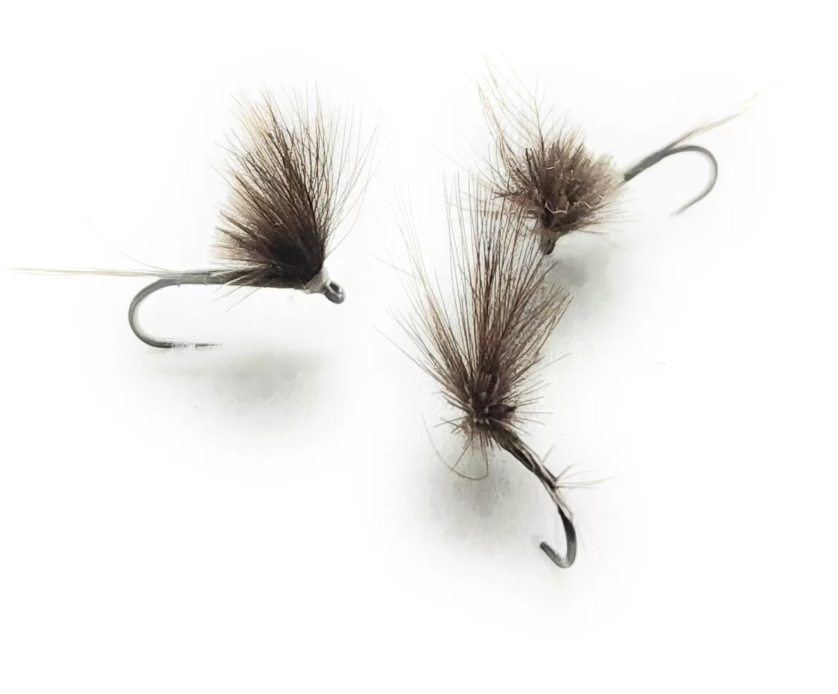 Upright Wing CDC Dry Fly <p> 3 artificiali. – featured