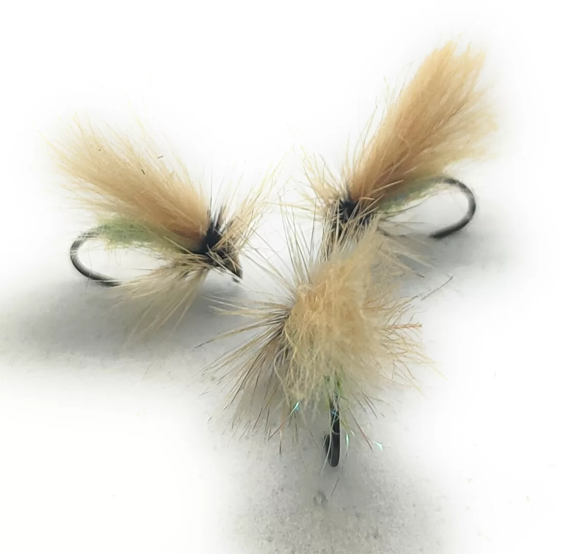 CDC Caddis Cream Dry Fly <p> 3 artificiali. – featured