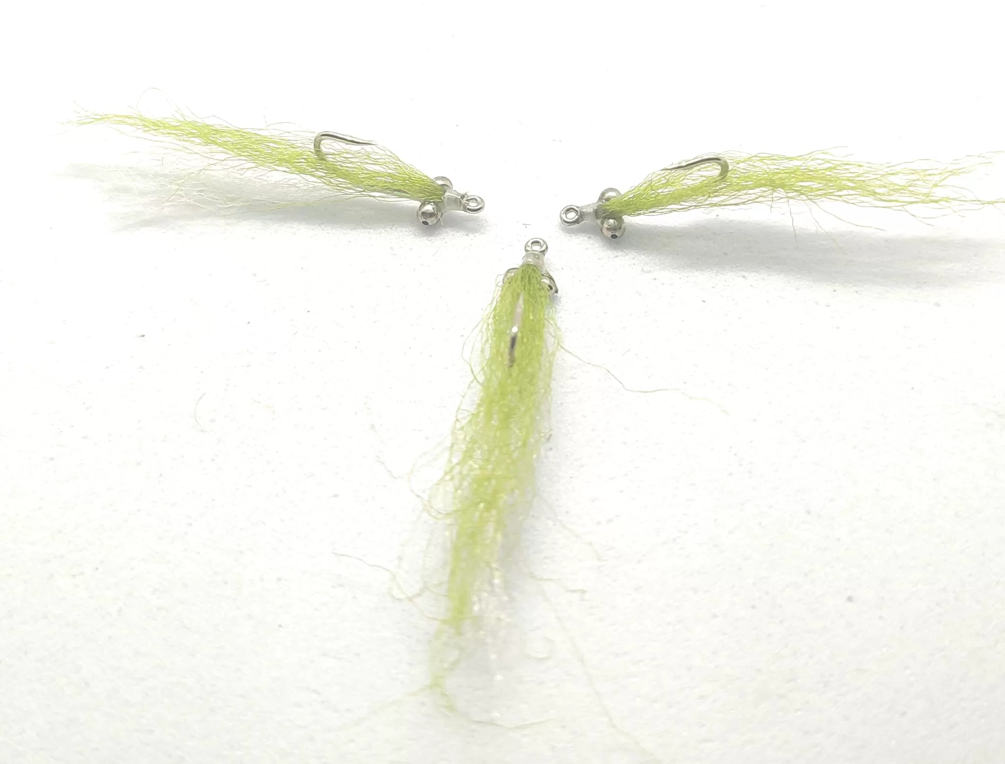 Synthetic Clouser Minnow Olive Saltwater Fly <p> 3 artificiali. – featured