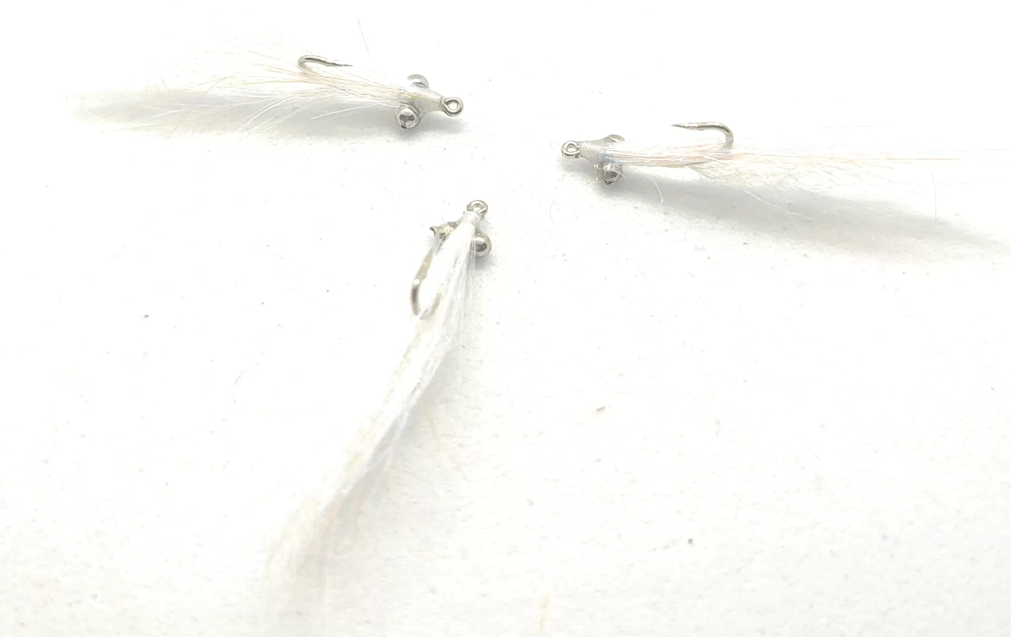 Synthetic Clouser Minnow Pearl Saltwater Fly <p> 3 artificiali. – featured