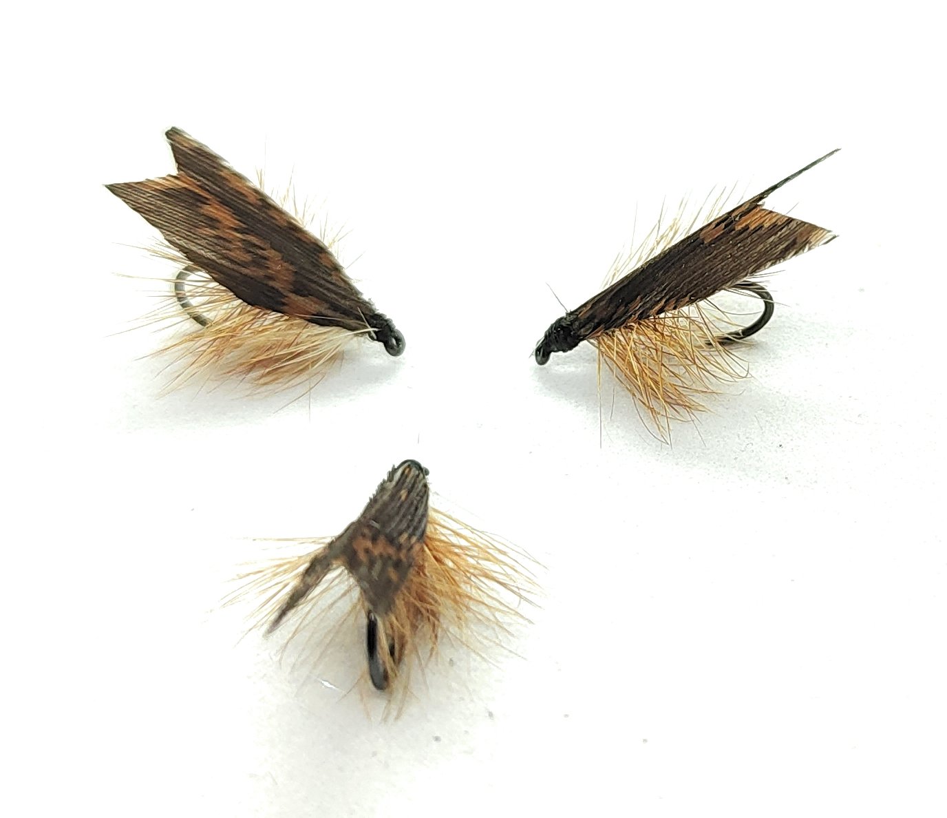 Simple Roof Wing Caddis - Brown | 3 artificiali.