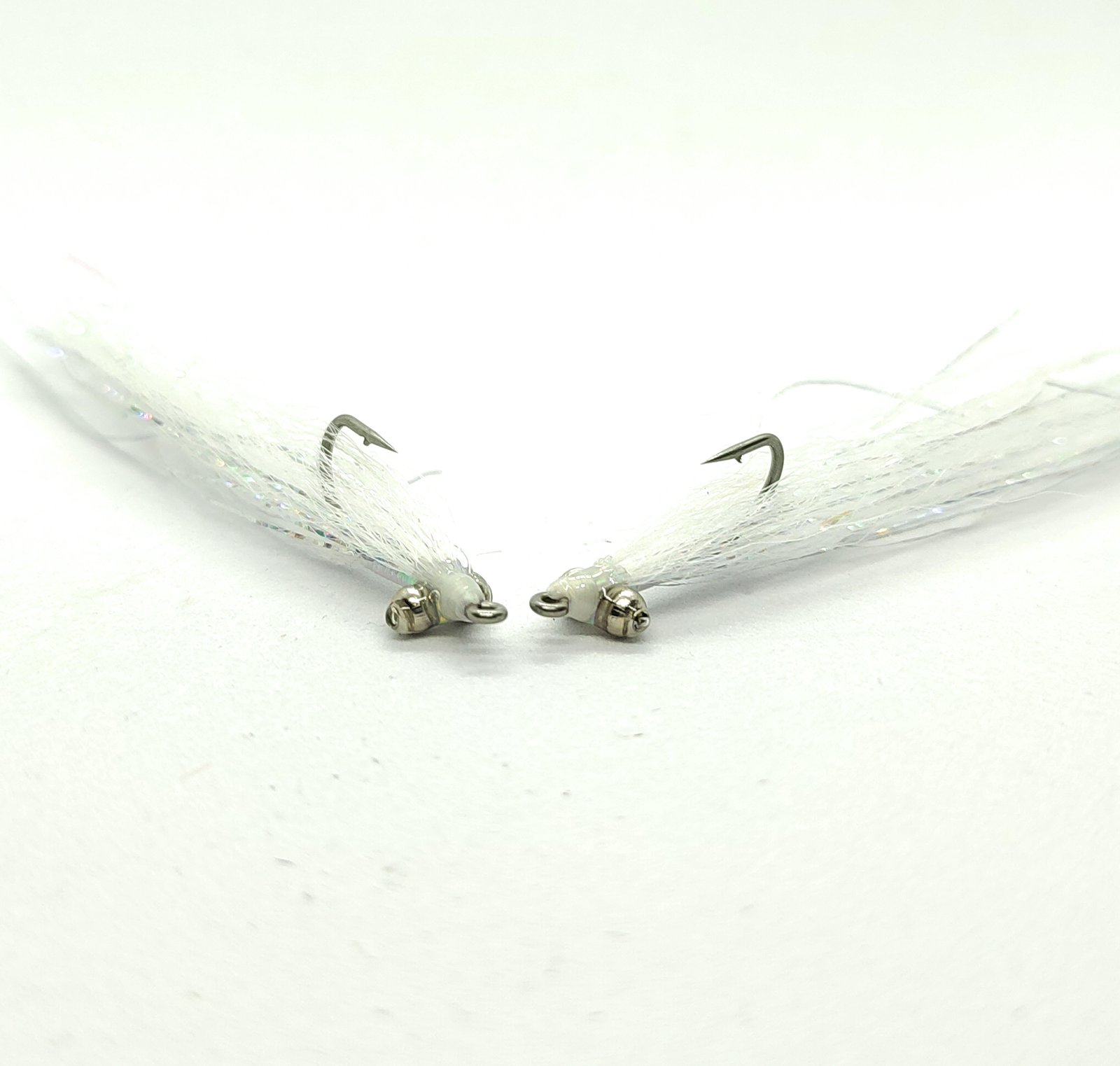 MFC Clouser Minnow White/Grey | 3 artificiali.